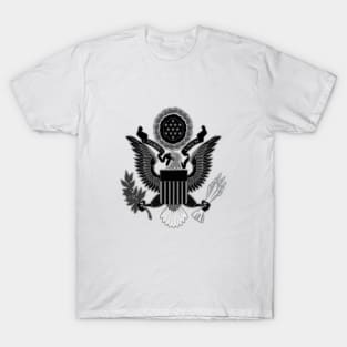 EAGLE 3. UNITED STATES COAT OF ARMS. SAMER BRASIL T-Shirt